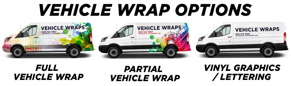 Lewisville Vehicle Wraps vehicle wrap options